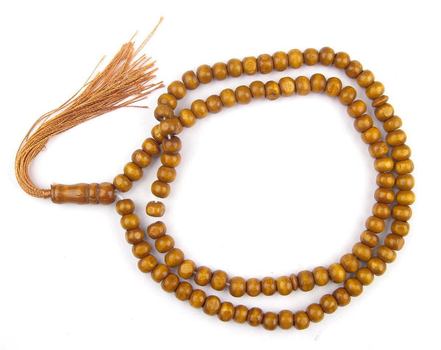 Laquered Wood Arabian Prayer Beads (8mm) - The Bead Chest