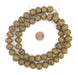 Round Vintage Mali Brass Beads (13x16mm) - The Bead Chest