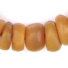 Light Apricot Moroccan Horn Beads