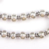 Polished Silver Prayer Beads