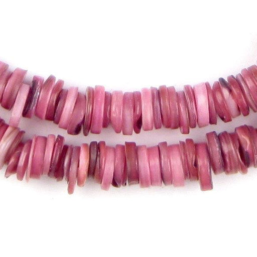 Royal Purple Moroccan Heishi Shell Beads - The Bead Chest