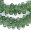 Green Star Shape Recycled Glass Beads