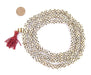 Premium Woven Carved Bone Prayer Beads (10mm) - The Bead Chest
