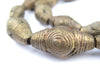 Vintage Cameroon Brass Bicone Beads - The Bead Chest
