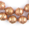 Artisanal Ethiopian Copper Beads (20x17mm)