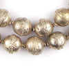 Artisanal Ethiopian Silver Beads (20x17mm)