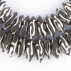 Traditional Batik Bone Beads (Saucer)