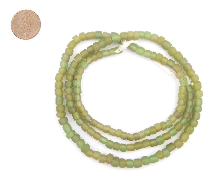 Earth Swirl Java Glass Beads — The Bead Chest