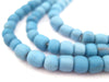 Denim Blue Java Glass Beads - The Bead Chest
