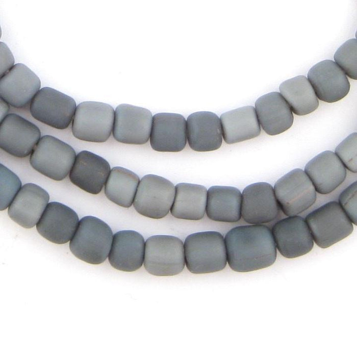 Grey Java Glass Beads — The Bead Chest