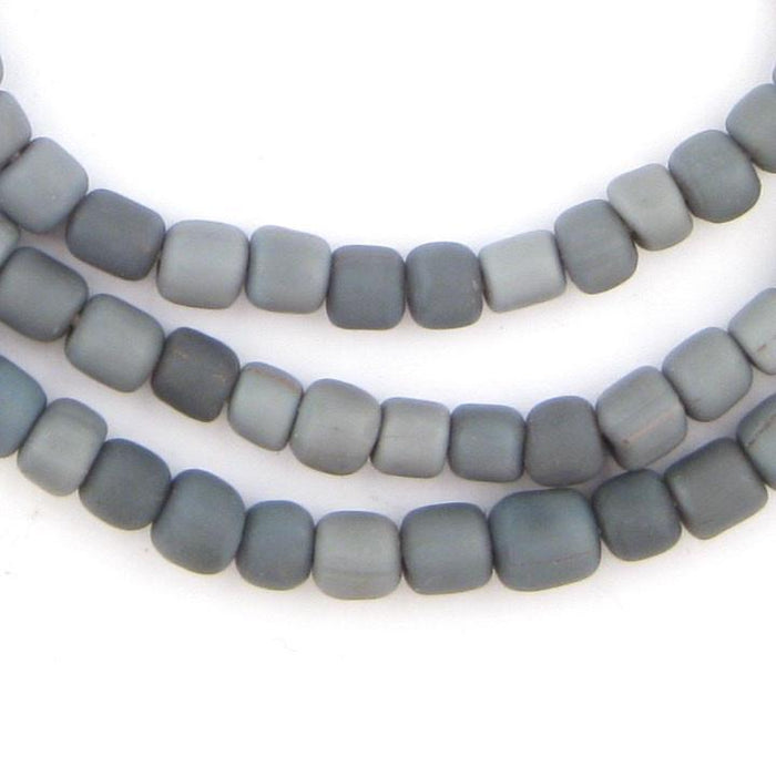 Grey Java Glass Beads - The Bead Chest