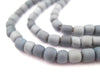 Grey Java Glass Beads — The Bead Chest