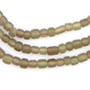 Camo Green Java Glass Beads