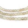 Clear Java Glass Beads