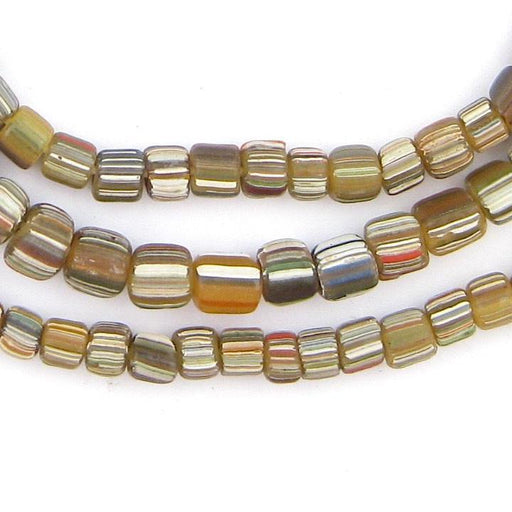 Rainbow Caramel Java Gooseberry Beads - The Bead Chest