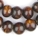 Dark Brown Kenya Bone Beads (Sphere) - The Bead Chest
