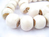 White Bone Beads (Sphere) - The Bead Chest