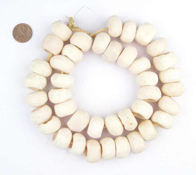 White Bone Beads (Ring) - The Bead Chest