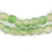 Green Swirl Recycled Glass Beads (9mm) - The Bead Chest