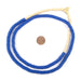 Cobalt Blue Mini-Disk Sandcast Beads - The Bead Chest
