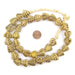 Mini-Triangle Leaf Brass Filigree Beads (8x20mm) - The Bead Chest