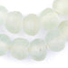 Jumbo Clear Recycled Glass Beads (23mm) - The Bead Chest