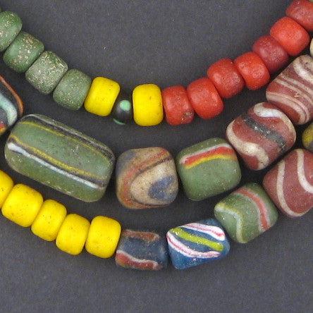 Ancient-Style Indonesian Powder Glass Beads - The Bead Chest