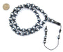 Blue Dotted Inlaid Arabian Prayer Beads - The Bead Chest