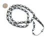 White Dotted Inlaid Arabian Prayer Beads - The Bead Chest