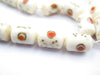 Amber Eye Inlaid Camel Bone Arabian Prayer Beads - The Bead Chest