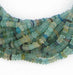 Roman Glass Saucer Heishi Beads (4mm) - The Bead Chest
