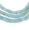 Faded Turquoise Java Glass Beads