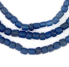 Blue Java Glass Beads