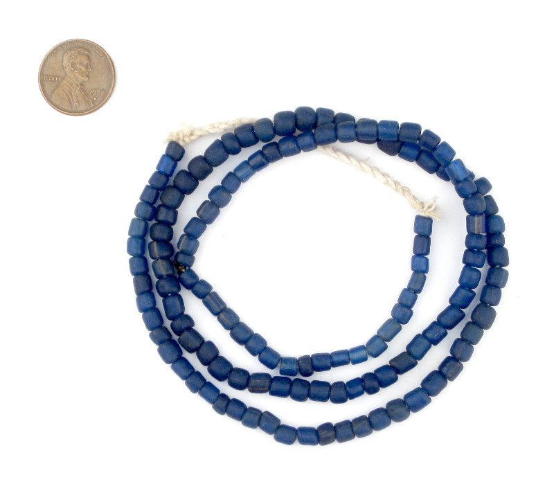 Blue Java Glass Beads - The Bead Chest