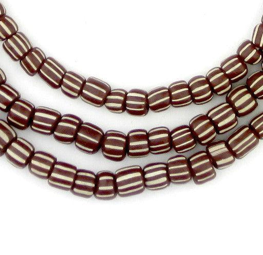 Dark Brown Java Gooseberry Beads - The Bead Chest