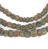 Ancient Stripe Java Gooseberry Beads