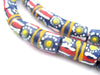 Sun Stripe Krobo Beads - The Bead Chest