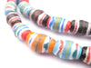 Multicolor Wedding Cake Krobo Beads - The Bead Chest
