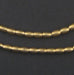 Smooth Oval Brass Spacer Beads (7x5mm) - The Bead Chest
