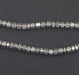 Faceted Silver Prism Beads (2x4mm) - The Bead Chest