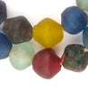 Multicolor Recycled Glass Beads (25mm)