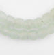 Clear Aqua Recycled Glass Beads (11mm)
