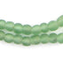 Light Green Recycled Glass Beads (9mm) - The Bead Chest