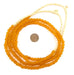 Mango Orange Recycled Glass Beads (7mm) - The Bead Chest
