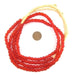 Red Recycled Glass Beads (7mm) - The Bead Chest