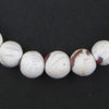 Graduated Spherical Inlaid Tibetan Shell Beads (12mm)