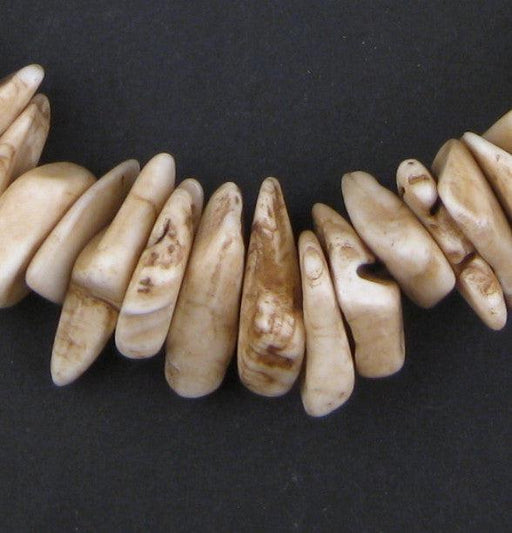 Vintage Naga Shell Shard Beads - The Bead Chest