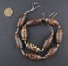Premium Oval Tibetan Agate Beads (26x13mm) - The Bead Chest
