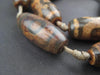 Premium Oval Tibetan Agate Beads (26x13mm) - The Bead Chest