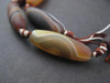 Elongated Natural Agate Stone Beads (30x10mm) - The Bead Chest